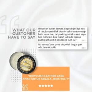 tentang biopolish leather care