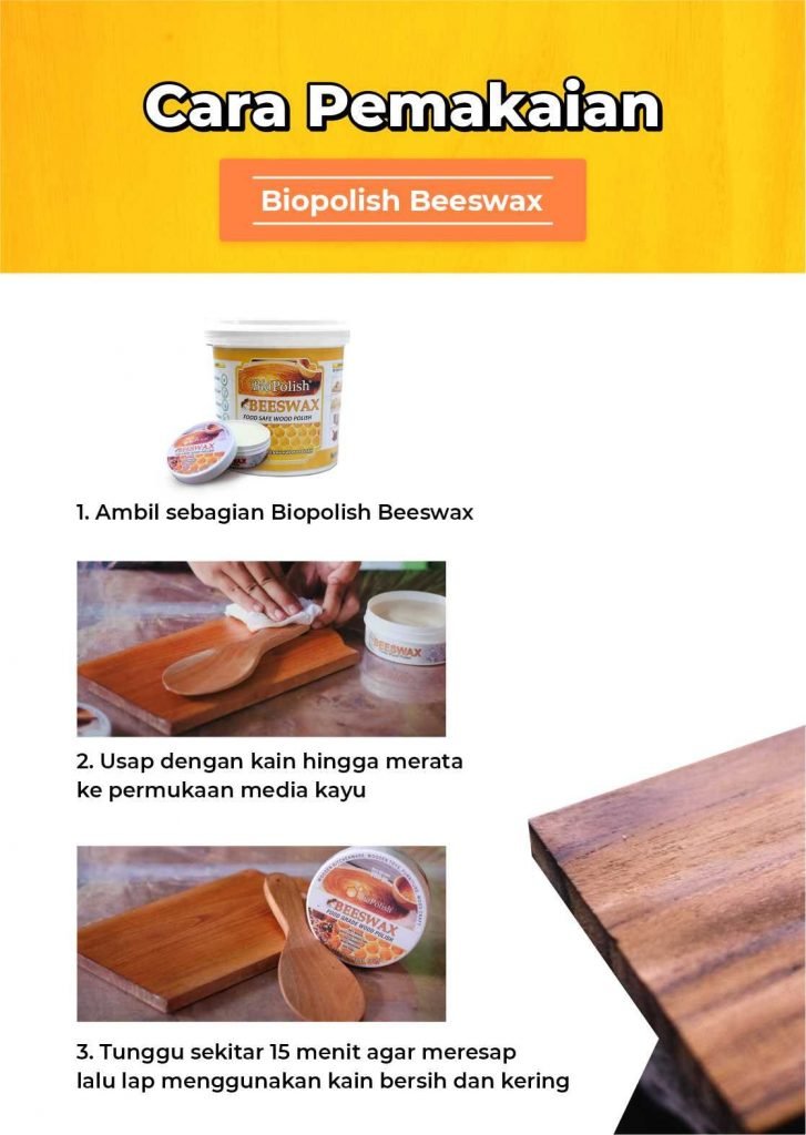 Cara Pemakaian Biopolish Beeswax