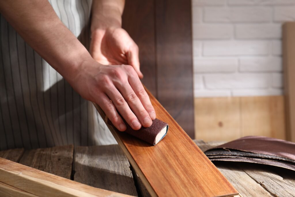 finishing kayu